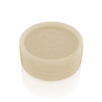 Thumbnail for GrindX Herb & Spice Grinder Plastic Glow-In-The-Dark Green Closed Flat 2-Piece 2.2-Inch Made In The USA.