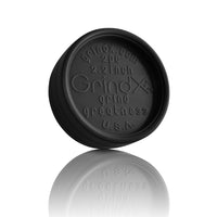 Thumbnail for GrindX Herb & Spice Grinder Plastic Black Back 2-Piece 2.2-Inch Made In The USA.