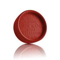 Thumbnail for GrindX Herb & Spice Grinder Plastic Red Back 2-Piece 2.2-Inch Made In The USA.