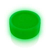 Thumbnail for GrindX Herb & Spice Grinder Plastic Glow-Green Closed Flat 2-Piece 2.2-Inch Made In The USA.