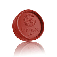 Thumbnail for GrindX Herb & Spice Grinder Plastic Red Front 2-Piece 2.2-Inch Made In The USA.